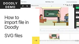✅ Doodly Demo - How to import file in Doodly | SVG files | What is Doodly 