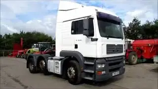 MAN TGA 26.430 WALKROUND & TEST DRIVE