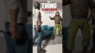 John Carpenter's 1982 The Thing Clark's Death recreated #shorts #comedy #movies
