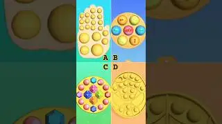 Which is The Best? Fidget Poppers #146 #fidgetpop #fidgeting #asmrsounds #popit