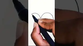 How to draw a cute panda 🐼|| #easydrawing #simpledrawing #art #cute #ashortaday