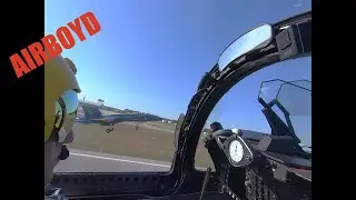 Blue Angels Opposing Solo Cockpit View