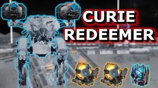 WR - Redeemer Curie Shooting Plasma And Turrets At Enemies | War Robots