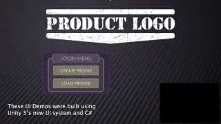 UI/UX Examples in Unity 5's new UI system