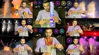 Testing New Diwali Firecrackers 2024 Stash | Yogesh 01