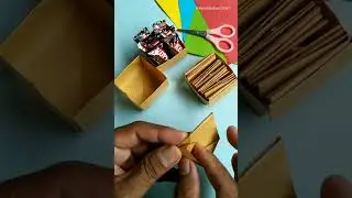 How to make mini storage box with paper