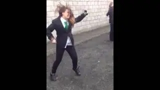 Dancing at school