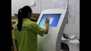 22 inch Multi-touch kiosk from China manufacturer