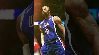 LeBron is the BEST player on team USA 🤔 #nbaedits #nbahighlights #shorts