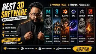 Top 3D Software for Beginners: Which One is Best? Complete Guide in Urdu/Hindi