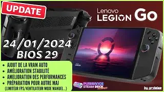 🛡️LEGION GO: MAJ Bios V29 Vram Auto...ATTENTION...