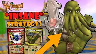 Wizard101 Max Balance PvP: The Barbarian's Saga Glimpse Of Infinity Combo!