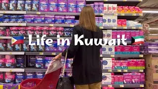 Living in Kuwait| Grocery Shopping (after work) Night Routine, Skin Care, Pancake