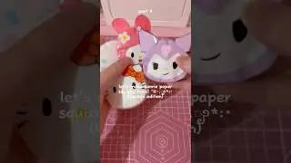 diy sanrio squishy buns 🩷 