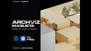 RENDER MAQUETA en 5 minutos ( Sketchup + V-ray )