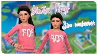 Bailee Feng 🙅‍♀️ Sims 4 townie makeover