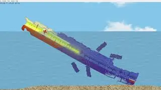 HMHS Britannic Sinking (Floating Sandbox)