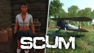 Суровое выживание в SCUM #3 или Как не надо искать самолет