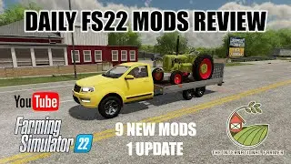 9 New Cross Platform Mods! New Tow Truck, Autoload bale trailers and more! 