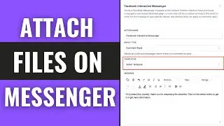 How to Attach Files on Facebook Messenger 2025