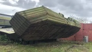 Гусеничный самоходный паром