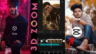 3D zoom effect | Capcut new trend | viral tiktok photo animation Instagram Reels | NFK Pictures