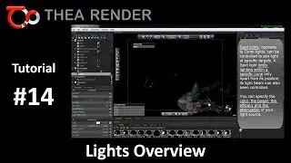 Thea Render --- Lights Overview--- Tutorial #14