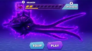 NEW  TITAN KRAKEN UNLOCKED AND GAMEPLAY - Hungry Shark Evolution