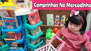 Comprinhas no Mercadinho com a Bebê Reborn Manu