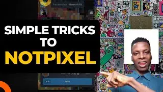 Have you seen this? Play your #notpixels  game like this. #notpixels simple tricks 😜