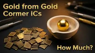 How Much Gold is In These Gold Corner BGA Chips?