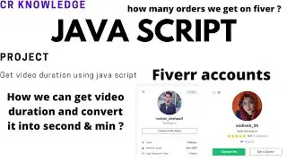 How to find Video Duration and convert it into Minutes and Seconds - JavaScript