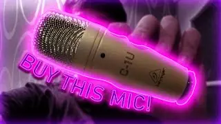 Best cheap mic for videos and streaming! Behringer C-1U [Tests, comparison]