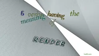 render - 8 verbs having the meaning of render (sentence examples)
