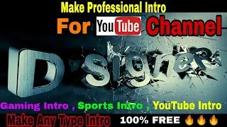 online intro kaise banaye | How to Make Professional Intro for YouTube Online | TECHNICAL AGARWAL |🔥