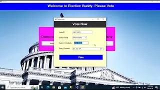 Online Voting Application Using C#