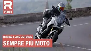 Honda X-ADV 750 2025 - prova - come va il vero maxi enduro scooter di Honda