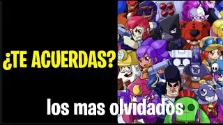 Los  brawlers mas olvidados de brawl stars