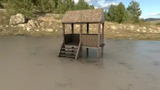 how to model a easy hut in 3d blender for beginners
