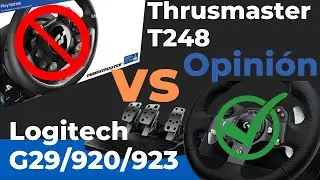 NO COMPRES UN THRUSMASTER T248 | MEJOR LOGITECH G29 G920 G923 MAS FACILIDAD DE CONFIGURACIÓN OPINIÓN