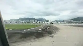 香港機場起飛航班 沙螺灣 大澳 雲海