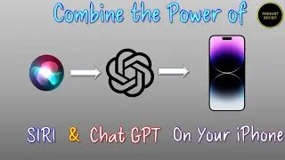 Create a Shortcut to use SIRI to Access Chat GPT on your iPhone!
