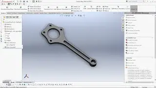 Solidworks Tutorials for Beginners | Designing a Master Connecting Rod | Solidworks with Kabir