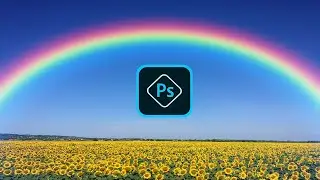 Rainbow Effect || How to Create Rainbow With Sky in Photoshop CC || Pixel Drop