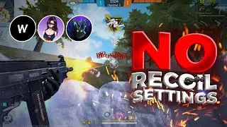 Best no recoil settings free fire ⚙️ 