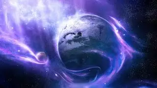 Futuristic space scene. Best music for the soul.