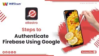 Steps to Authenticate firebase using Google