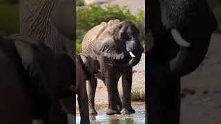 GENIALE Natur - was unterscheidet die Wüstenelefanten von anderen 🐘? 👉 read caption