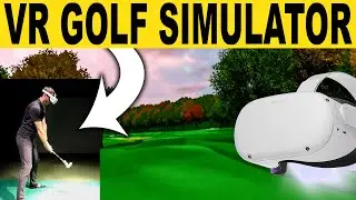 VR GOLF SIMULATOR! Oculus Quest 2 & GOLF+ Review - IS IT ACCURATE? (META QUEST 2)