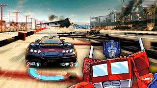 I Put The Most Anime Transformers OP Music Over Split/Second And...